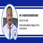 Interview Mr V Murugandham BCOM CA HOD at Mohamed Sathak College Of Arts And Science Chennai